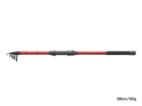 Teleskopiskā makšķere Delphin AMULET Tele 330cm/100g