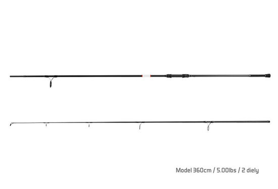 SPOD kāts Delphin BOMBER 360cm/5.00lbs/2 parts