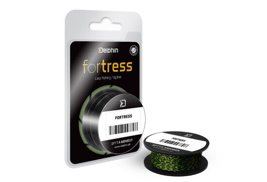 Pavadu materiāls Delphin FORTRESS 20m / yellow-green 