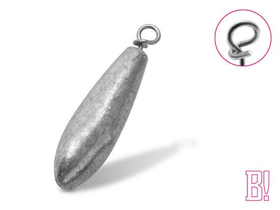 Iekarināmais svins Delphin B! Additional Weight with Clip 5gab