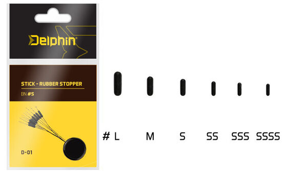 Stoperi Delphin Stick - Rubber stopper