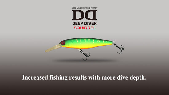 Vobleris Jackall Squirrel DD 67SP