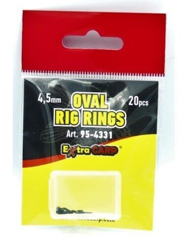 Extra carp OVAL RIG LINKS 4.5 mm / 20 pcs 