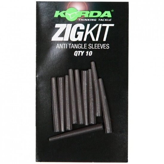Pretsavērpšanās gumijas Korda Zig Kit Anti Tangle Sleeves (10 gab.)