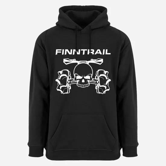 Hūdijs FINNTRAIL ATV SKULL BLACK
