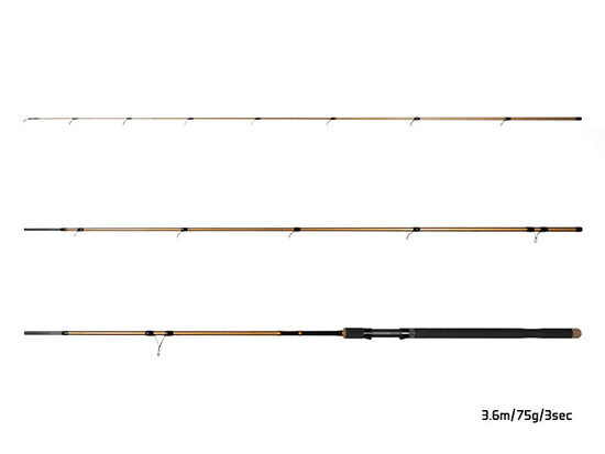 Makšķere Delphin LEGIA CarpMATCH 360cm/75g