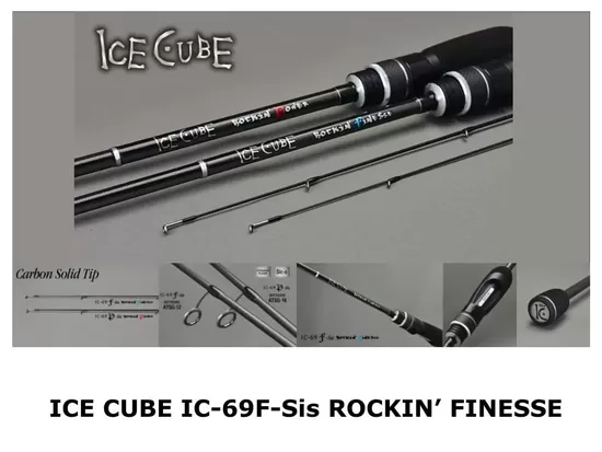 Spinings Tict Ice Cube IC-69F-Sis Rockin' Finesse 206cm / 0.1-3.5gr