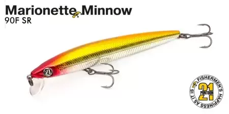 Vobleris Pontoon 21 Marionette Minnow 90F-SR
