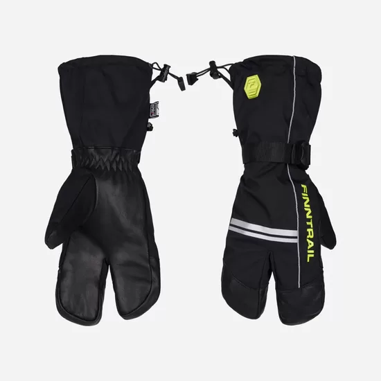 Cimdi FINNTRAIL LOBSTER GRAPHITEYELLOW