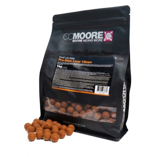 Boilas CC Moore Pro-Stim Liver Boilies 18mm