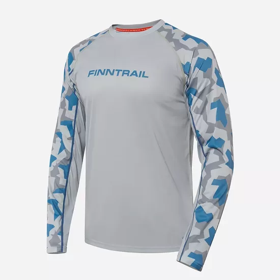 UPF 50 Krekls FINNTRAIL WAVE GREY 6612