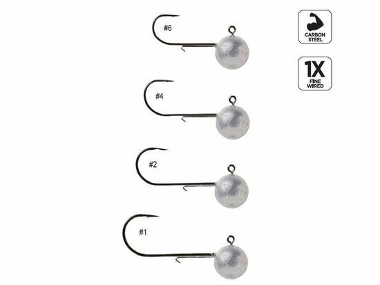 Džiggalvab Savage Gear BALL JIGHEAD #2