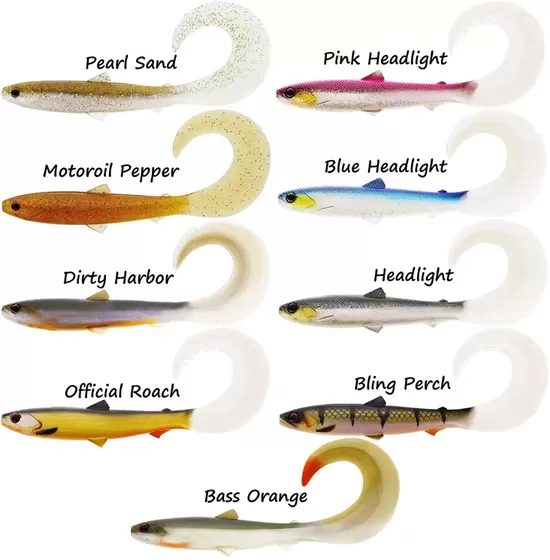 Silikona māneklis BullTeez CurlTail 21cm 49g