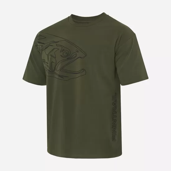 T-Krekls FINNTRAIL BIG FISH 6711 KHAKI