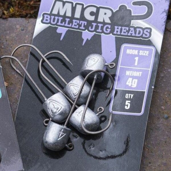 FOX Micro Bullet Jig Head / 2 izmēra džiga galvas , 5gab