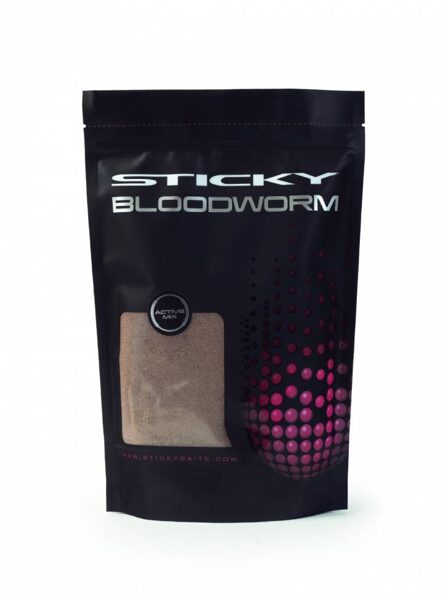 STICKY BLOODWORM ACTIVE MIX, Motiļa garšas iebarošanas mix - 900gr, 2,5kg