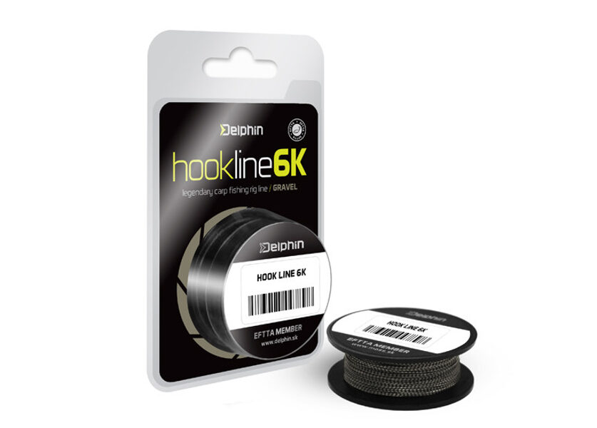 Delphin HOOKLINE 6K 20m / gravel(Pavadu materiāls)