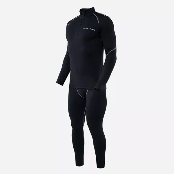 Finntrail SUBZERO Black 6404 Thermal underwear , Termo apakšveļa ļoti aukstam laikam - Melna