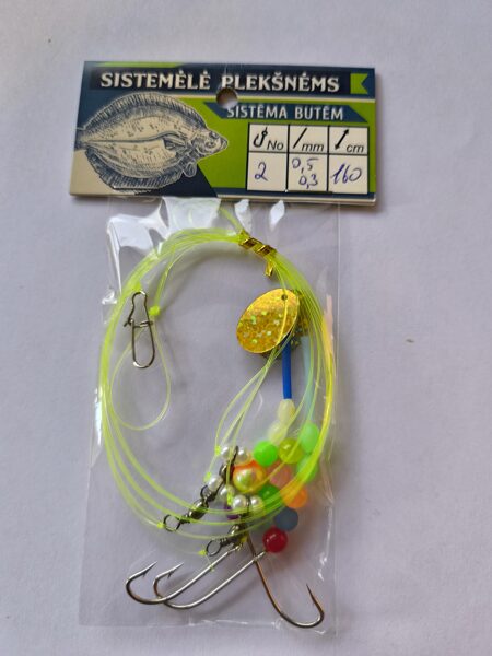 Braļukas Jūras sistēmas plekstēm no Lietuvas 160cm / Bušu sistēma