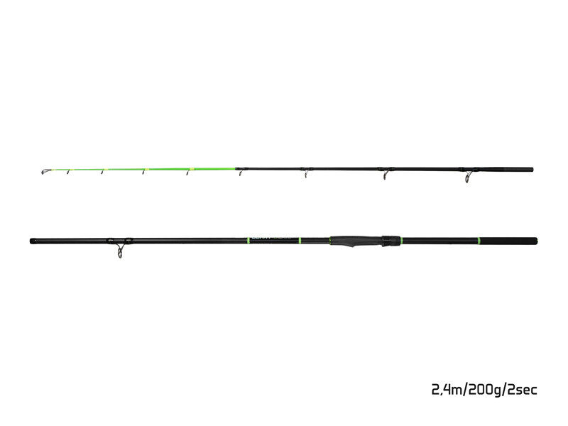 Karpu Makšķerkāts Delphin DUNAY Carp 2,4m/200g