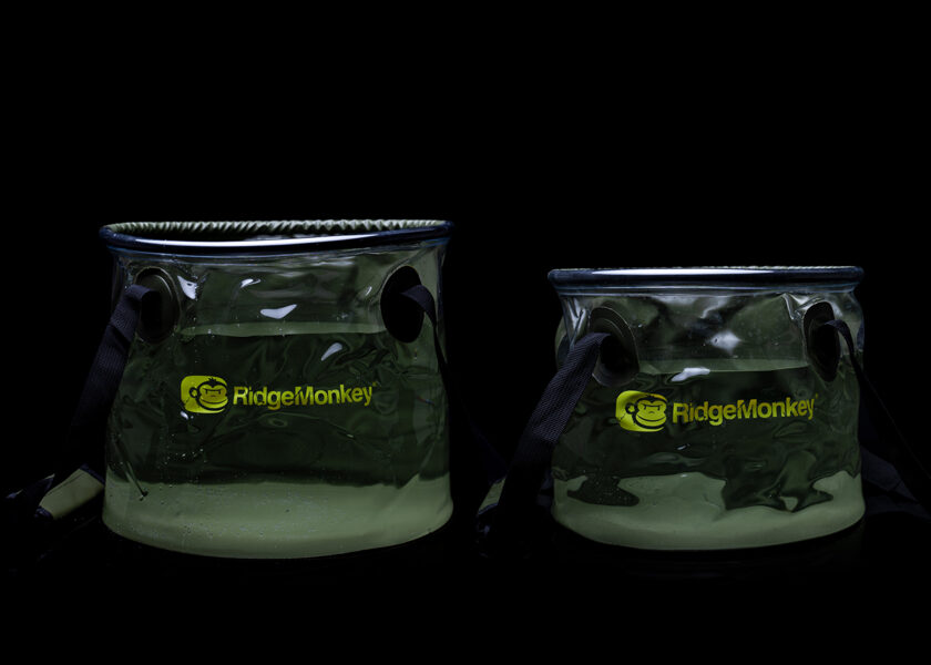 RM Perspective Collapsible Bucket, Caurspīdīgs salokāms ūdens spainis 10 vai 15L