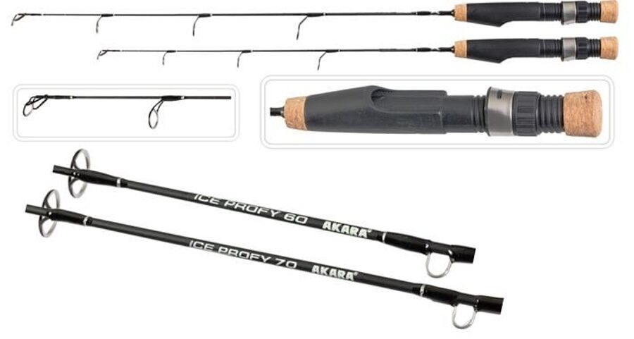 Ziemas makšķere AKARA Ice Profi 50/  60 / 70cm