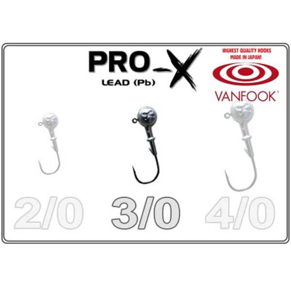 Džig galvas PRO X izmērs 3/0