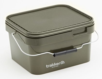 5 Ltr Olive Square Container