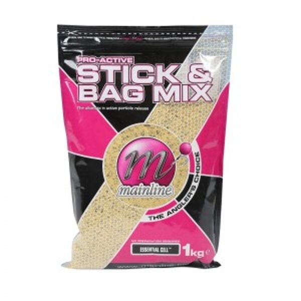 KORDA Mainline - Pro-Active Bag & Stick Mix Tiger Nut 1 Kg, Tīģerrieksta stik mix