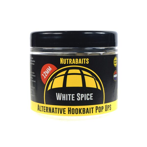 Nutrabaits Alternative Hookbait Pop Ups / 12mm , White Spice