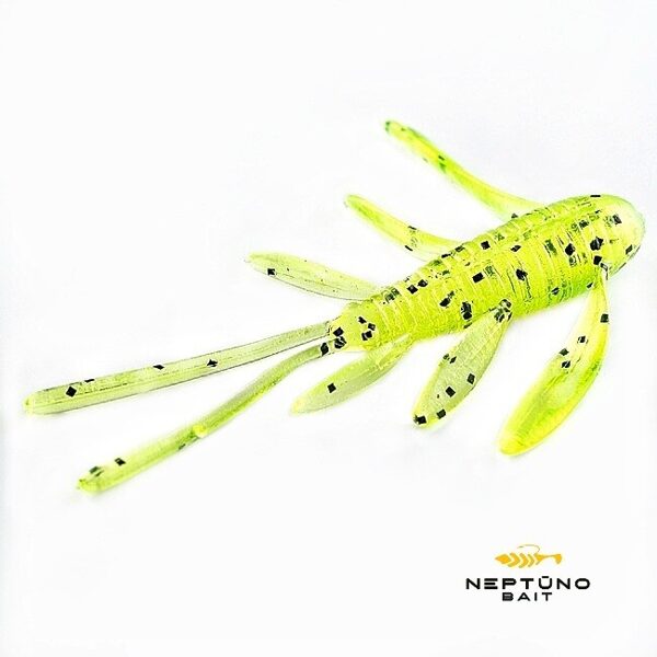 NEPTUNO BAIT Top Bug 1.5" nano jig, nano džiga gumijas visa veida zivju makšķerēšanai 