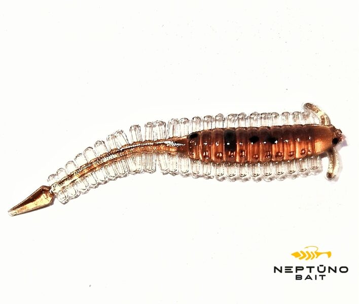 NEPTUNO BAIT Stik 1.2" nano jig, nano džiga gumijas visa veida zivju makšķerēšanai 