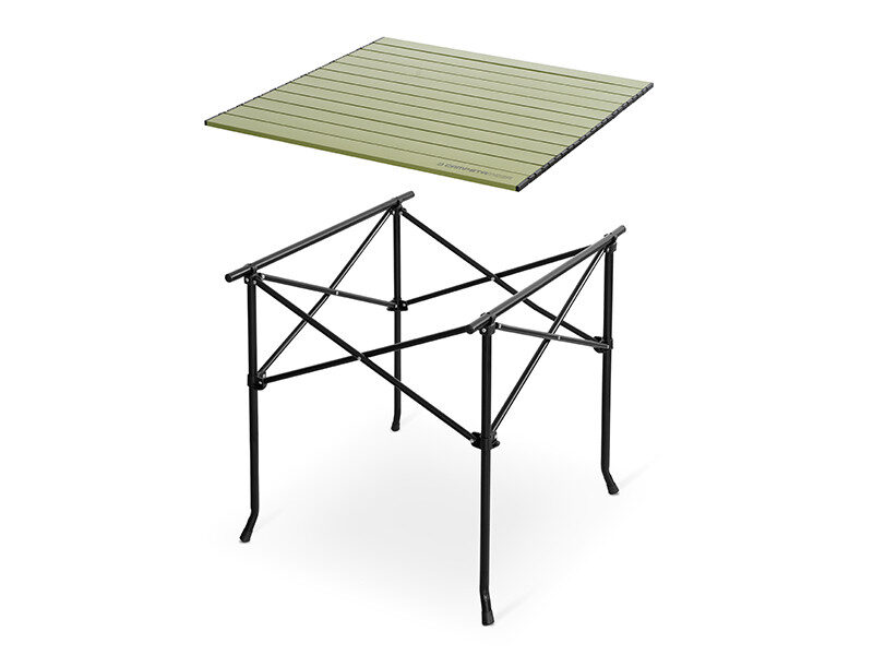 Delphin Folding table CAMPSTA Mega / Salokāms galds 70x70x70cm