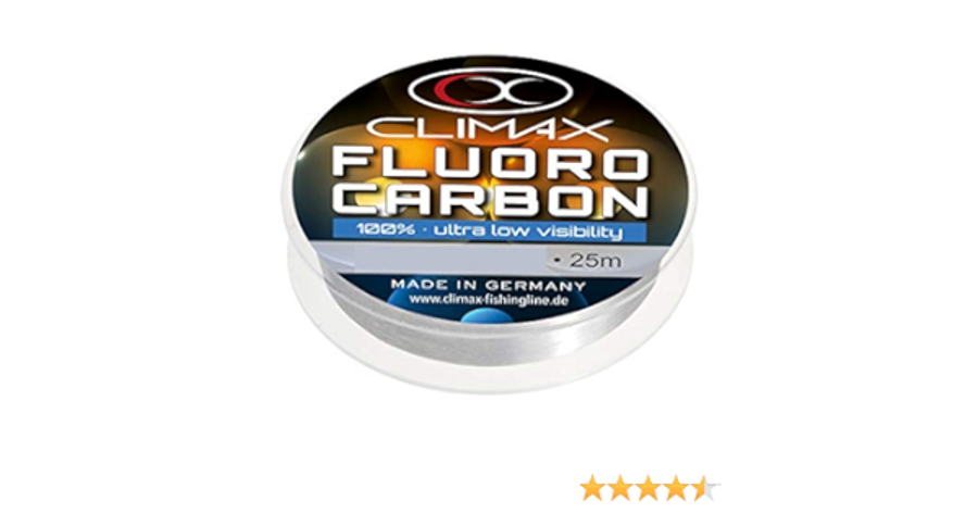 CLIMAX ULTRA LOW VISIBILITY FLUOROCARBON, Fluorokarbons caurspīdīgs, 25m , 0.4mm / 10kg