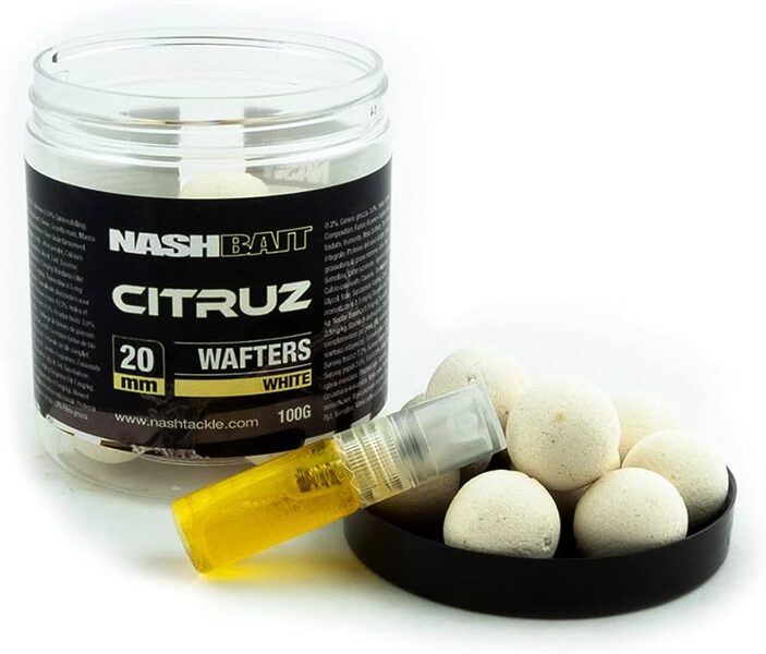 NASH CITRUZ WAFTERS White, Nash citrusa vafteri balti 12mm un 15mm