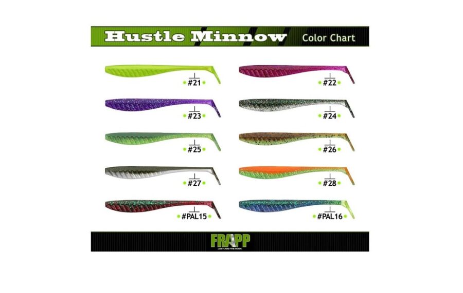 Frapp Hustle Minnow 4.5" / Gumijas māneklis  11.5cm