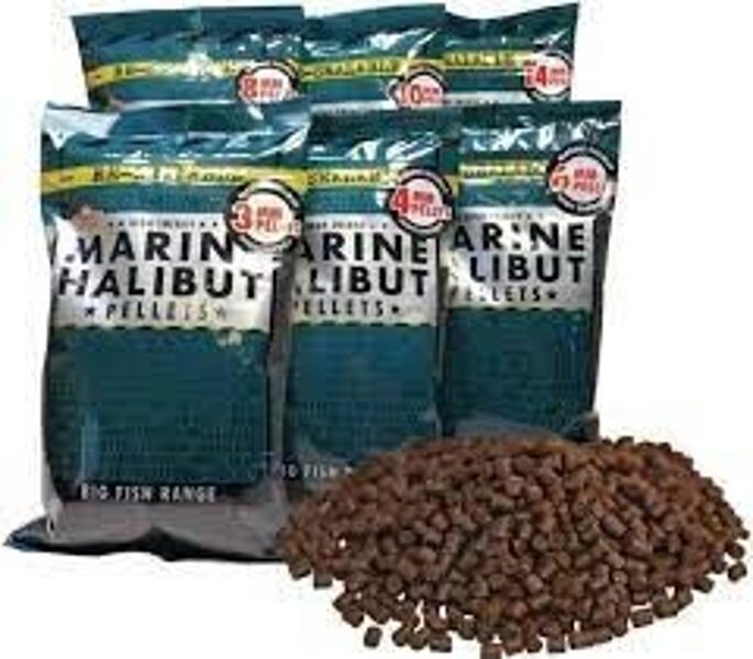 Marine Halibut Pellets - Paltusa garšas peletes no Dynamite, 