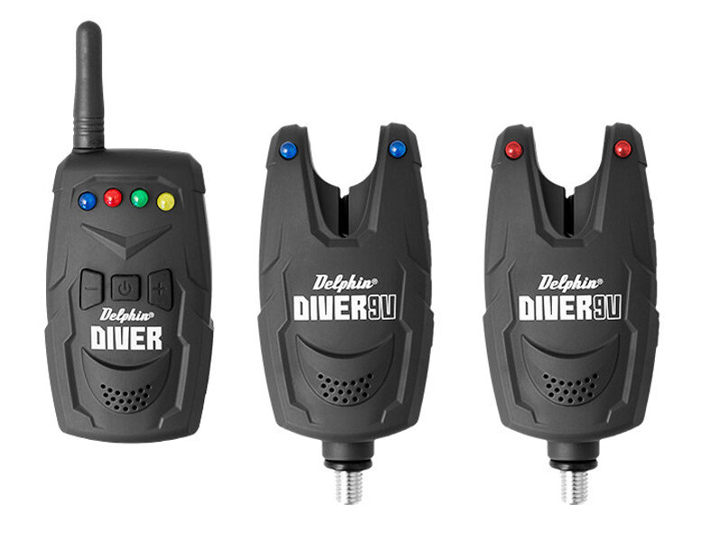 DELPHIN signalizatoru komplekts DIVER 9V / Set DIVER 9V