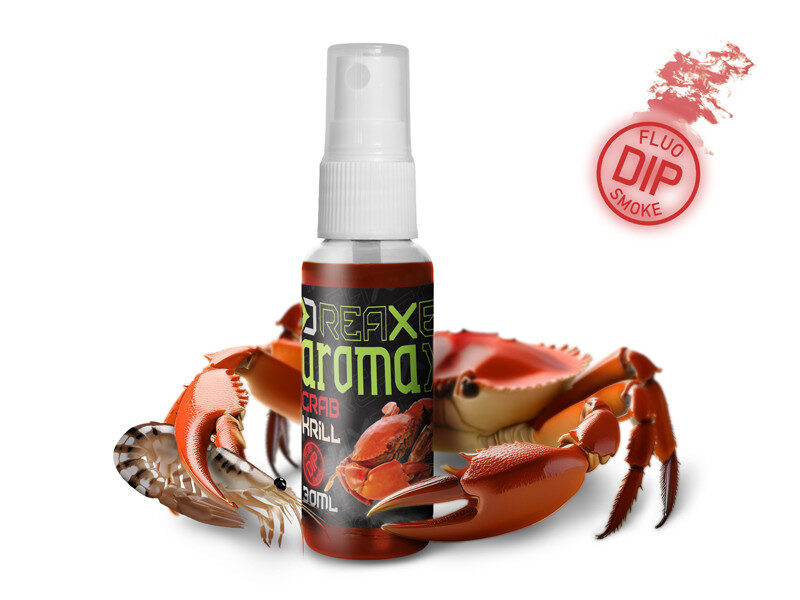 Atraktants Dip spray Delphin AromaX / Crab-krill