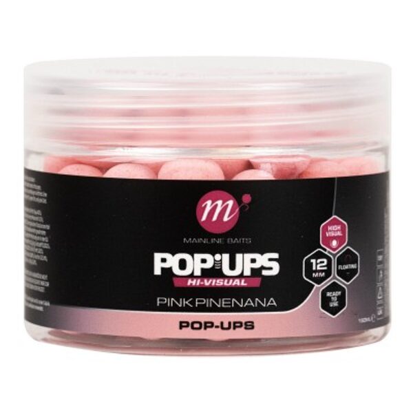 Mainline HI-VISUAL POP-UPS Pink Pinenana 12mm, Spilgtie pop up - salds augļu