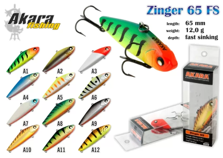 Ratlins AKARA «Zinger» 65 FS (65mm, 12g)