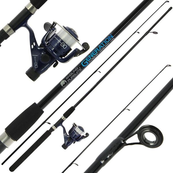 AP GENERATION COMBO - 7FT, 2PC ROD & REEL / 210cm , 10-25g Kāts un spole ar uztītu auklu