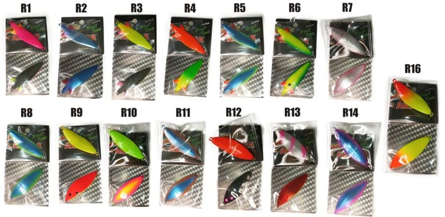 AKARA «TARGET-T»  (šūpojošs, 15 g, 50 mm) šūpiņi R7 , R10 , R13 , R15