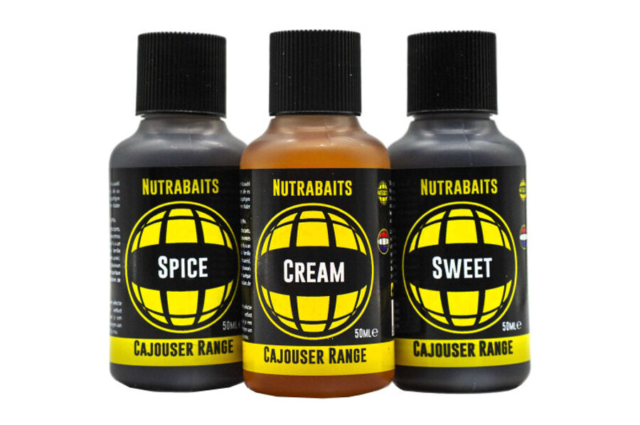 Nutrabaits Cajousers Range / 3 garšas 50ml