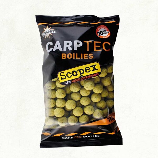 DYNAMITE CarpTec Scopex Boilies, Scopex saldās boilas 1kg