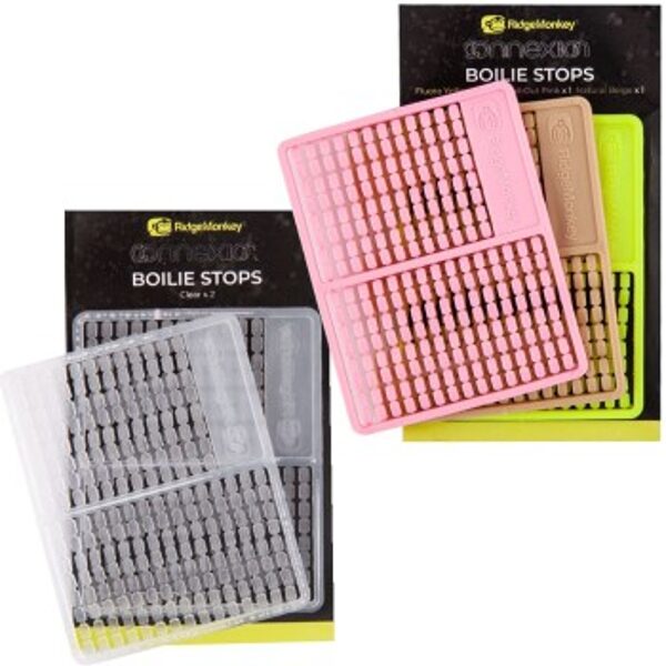 Ridge Monkey Connexion Multi Colour Boilie Stops / 3 gab. Boilu Stoperi dažādās krāsās