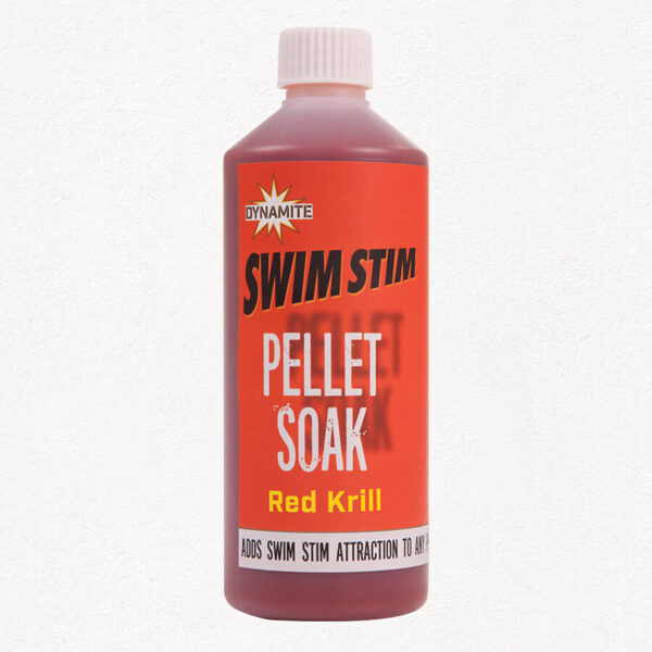 Dynamite Swim Stim Pellet Soak – Red Krill, Pelešu likvīds- Krila sarkanais