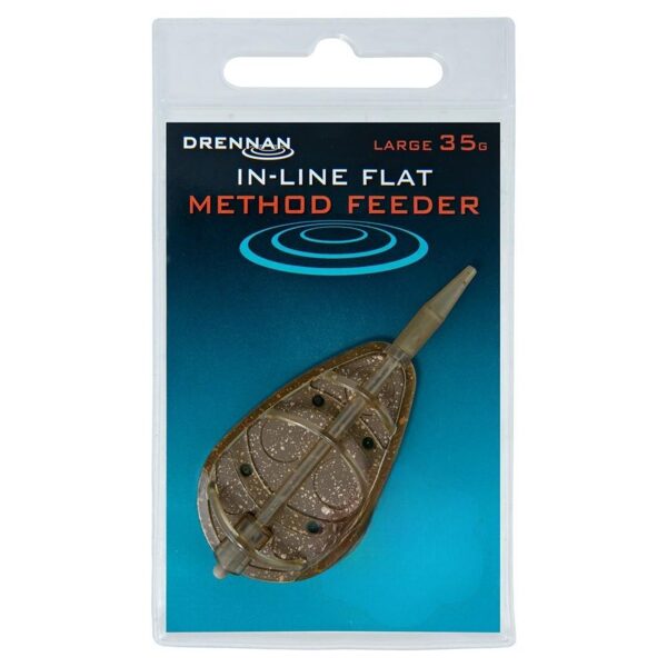 Drennan In Line Flat Method Feeder , Large / 3 izmēri