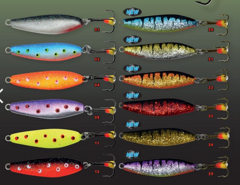 JAMES SPOON SMOLT "R" 13gr 5cm , SMOLTI "R" Šūpiņi