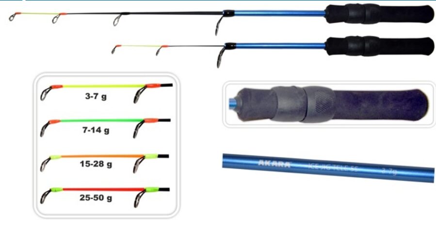 Ziemas makšķere  AKARA Ice Jig Tele 